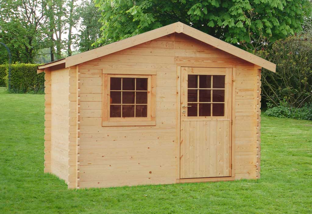 Abri de jardin bois 