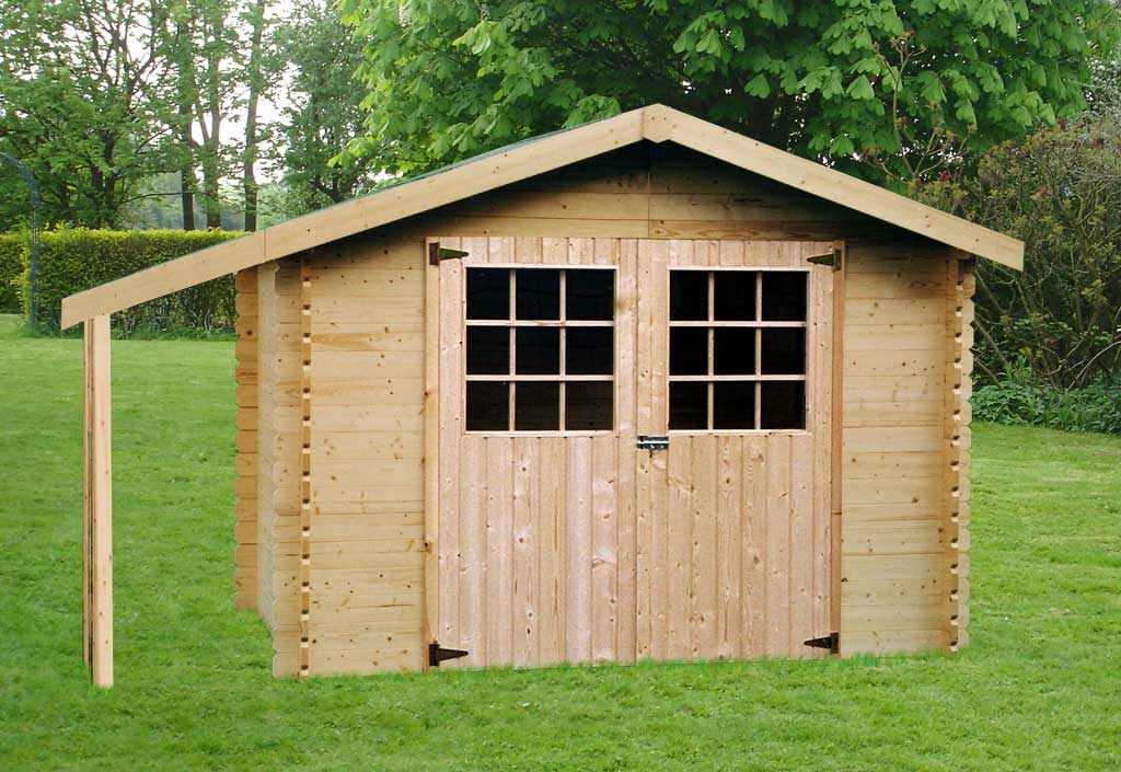 Abri de jardin bois 