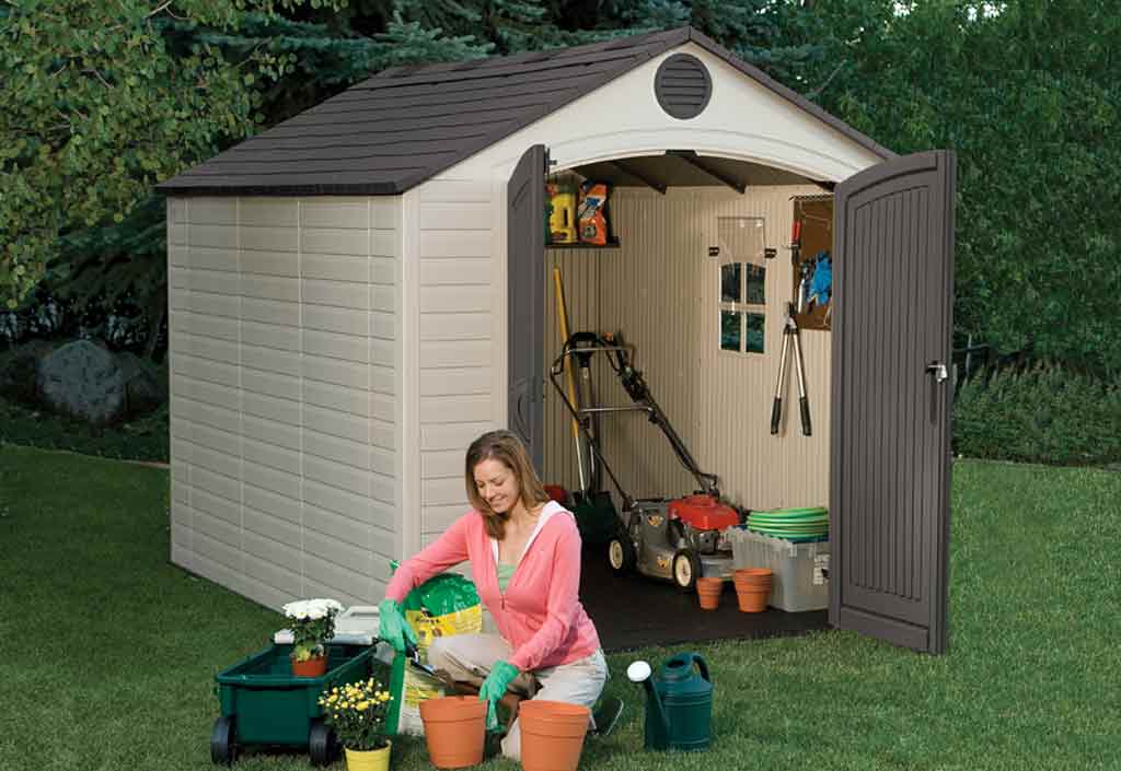 Abri de jardin PVC S