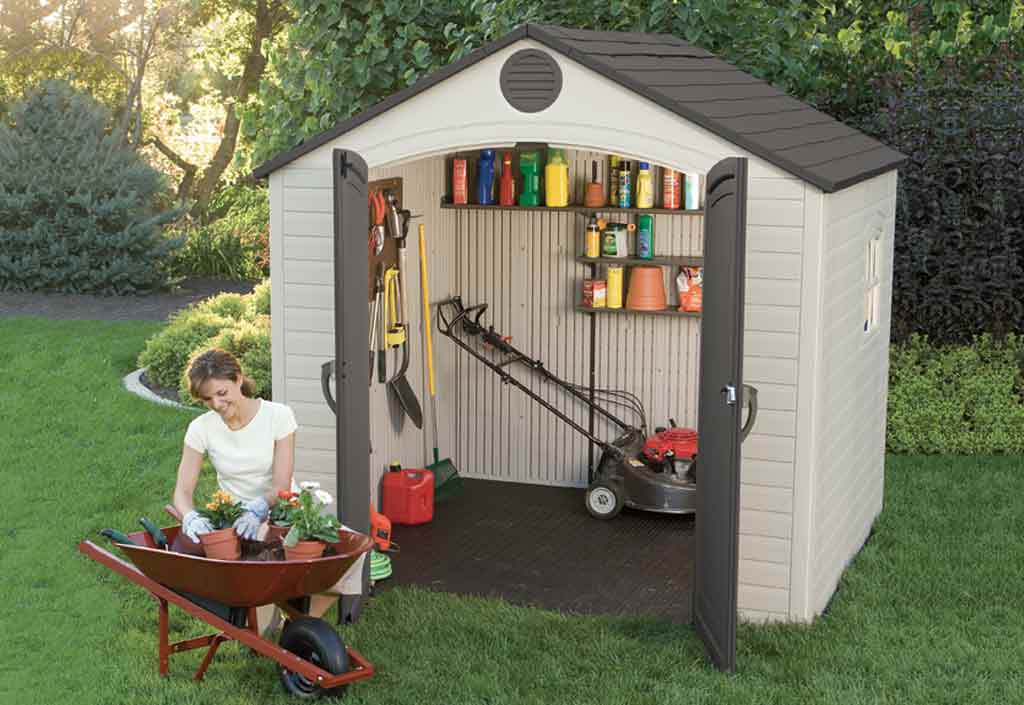 Abri de jardin PVC S