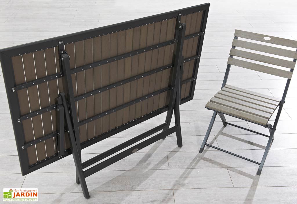table jardin pliante table jardin pliante bois composite et aluminium 140x80 dcb garden table jardin pliante table jardin pliante bois composite et aluminium 140x80 dcb garden