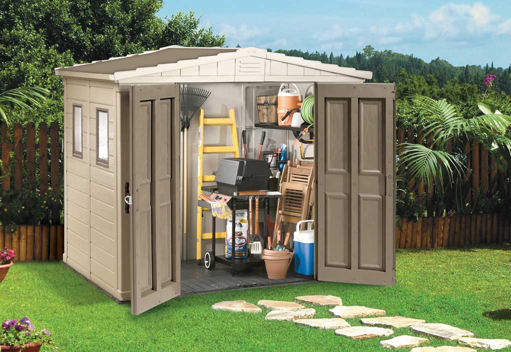 Abri de jardin PVC M