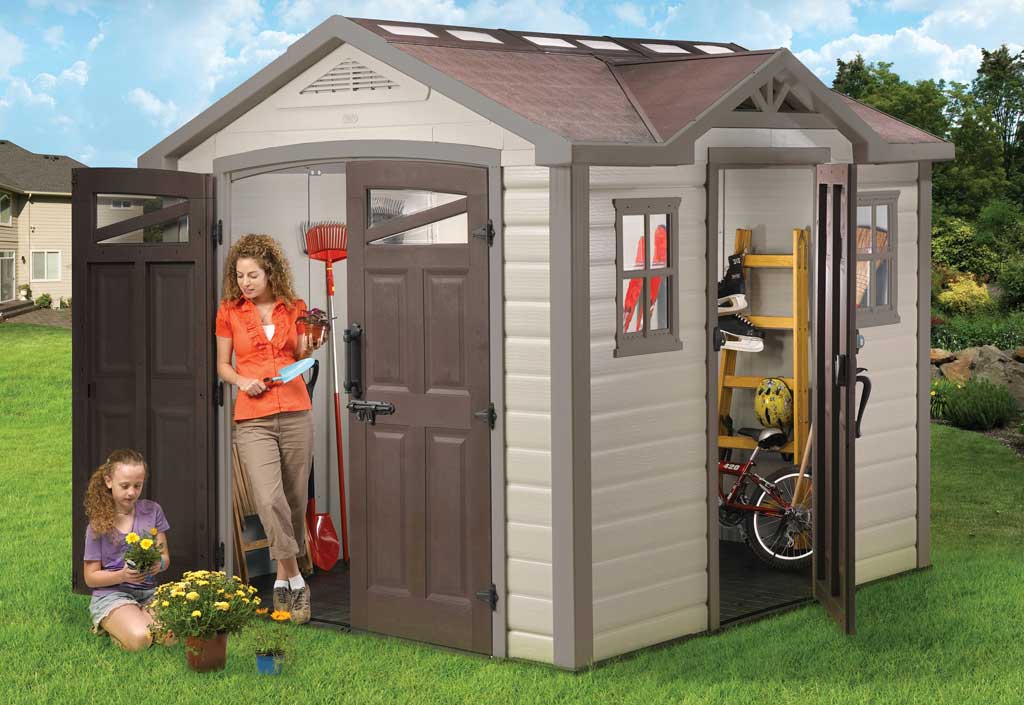 Abri de jardin PVC M