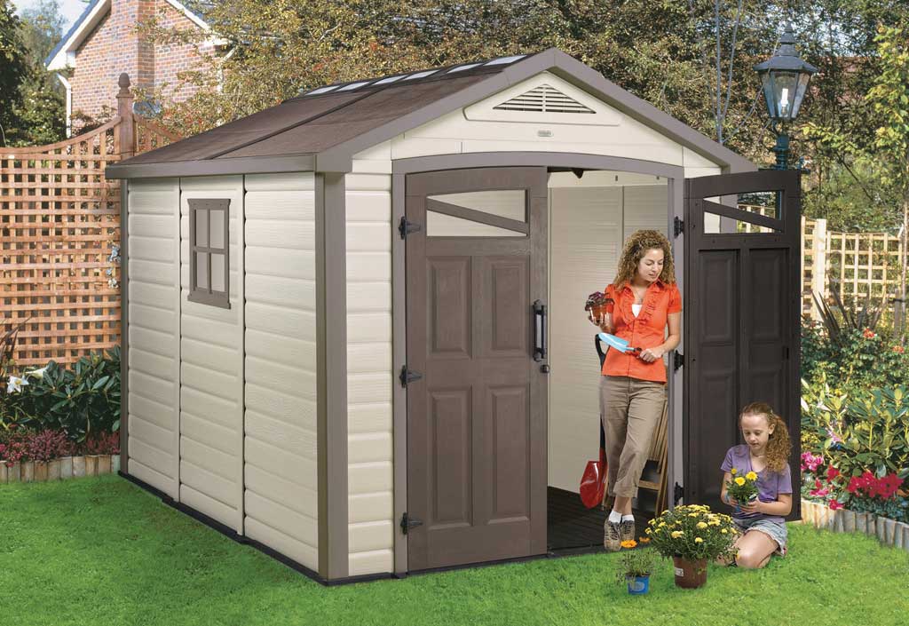 Abri de jardin PVC M