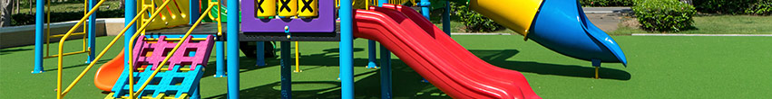 Aire de jeux en plastique 