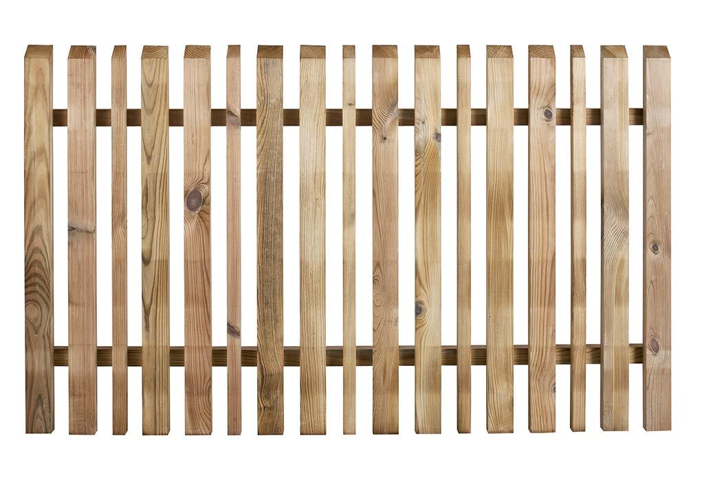 Clôture en Bois Traité Oblik 150x90cm (l,h)