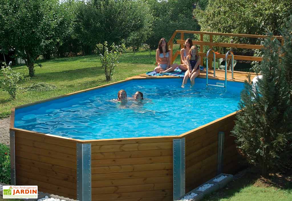 piscine bois fun line