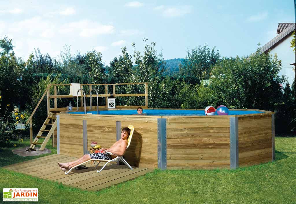 Piscine Kit Bois Hors Sol Meubleplafondbasgq