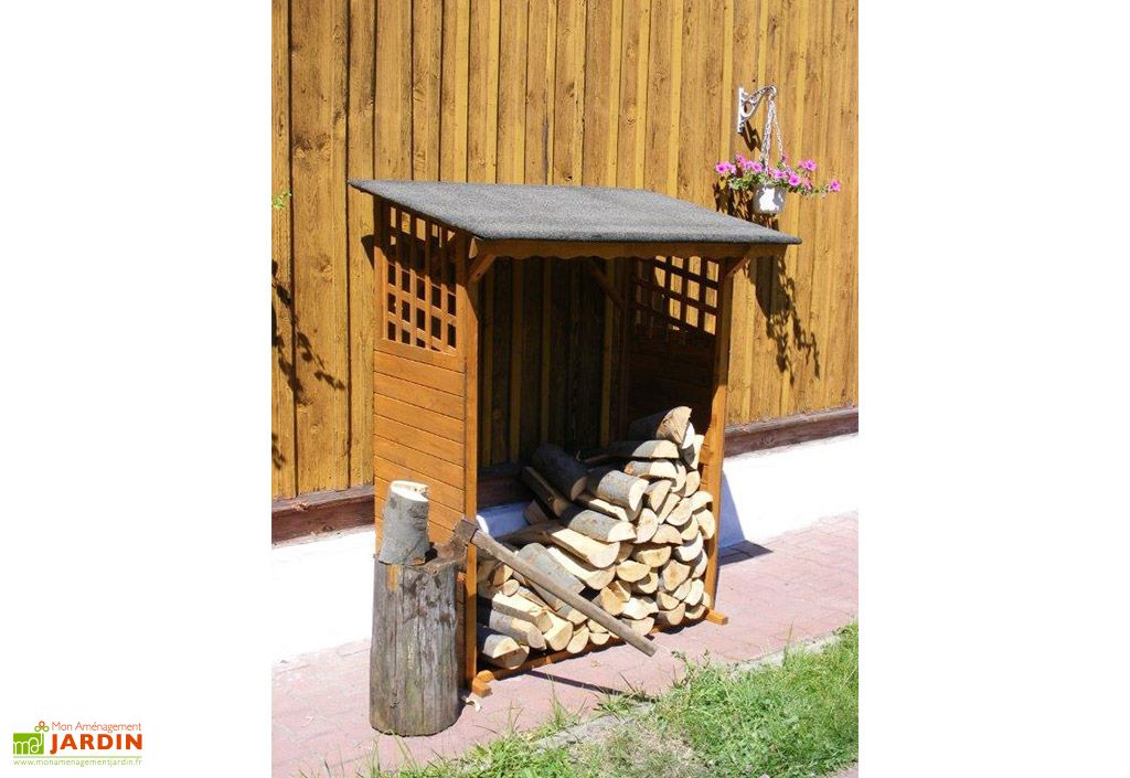 Abri Buches En Bois De Pin Lasure 1 Stere Levigne