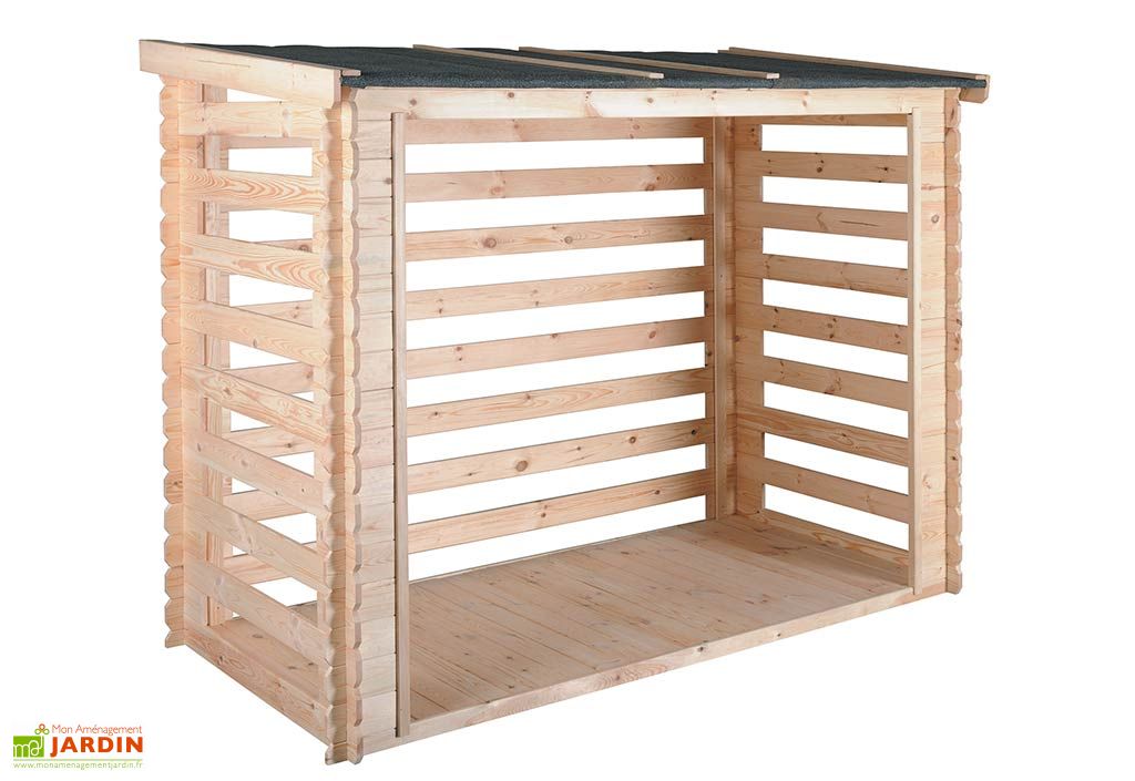 Abri Range Buches En Bois 4 Steres 234x125x169 181cm Burger