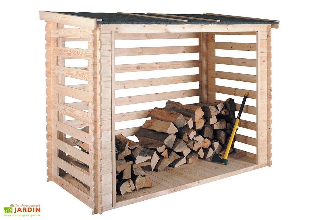 Abri Range Buches En Bois 4 Steres 234x125x169 181cm Burger