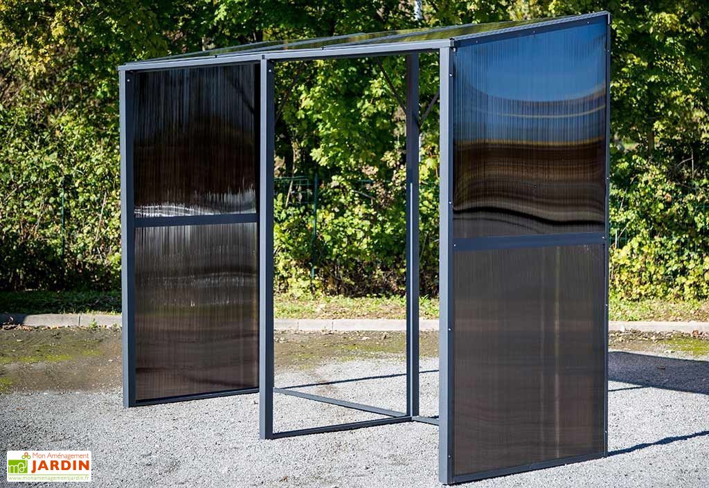 Abri Buches Multifonctions En Aluminium Et Polycarbonate 6 Steres
