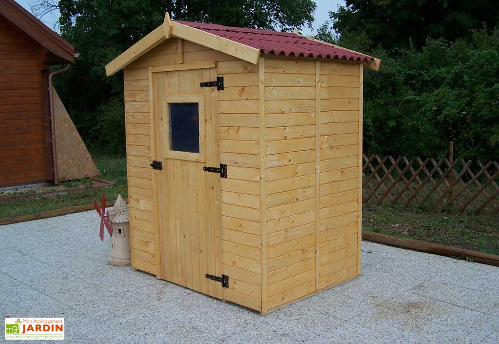 Abri De Jardin Bois Eden 1 6x1 6 16mm Plancher Habrita