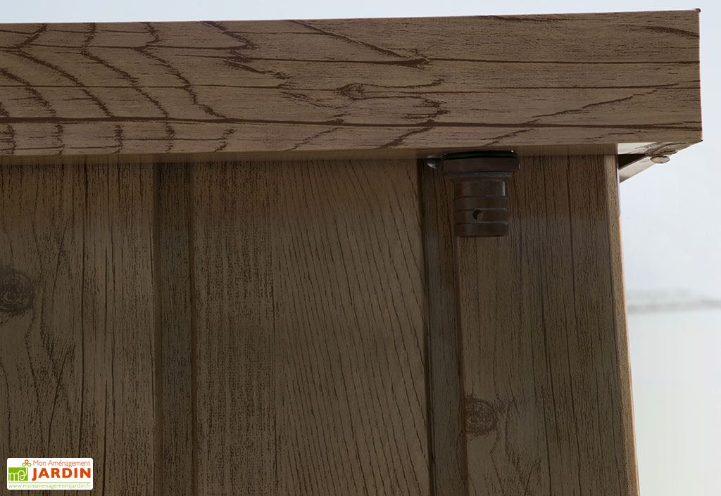 Abri De Jardin En Acier Galvanise Duramax Modern 5 M Imitation