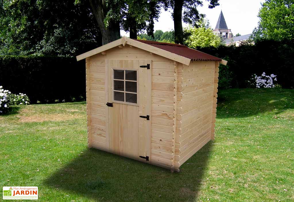 Abri De Jardin Bois 28 Mm 204x210x197cm Habrita