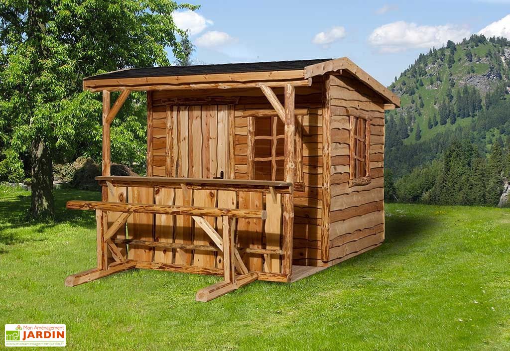 Abri De Jardin Bois Nature 3 Western 180x240cm Weka