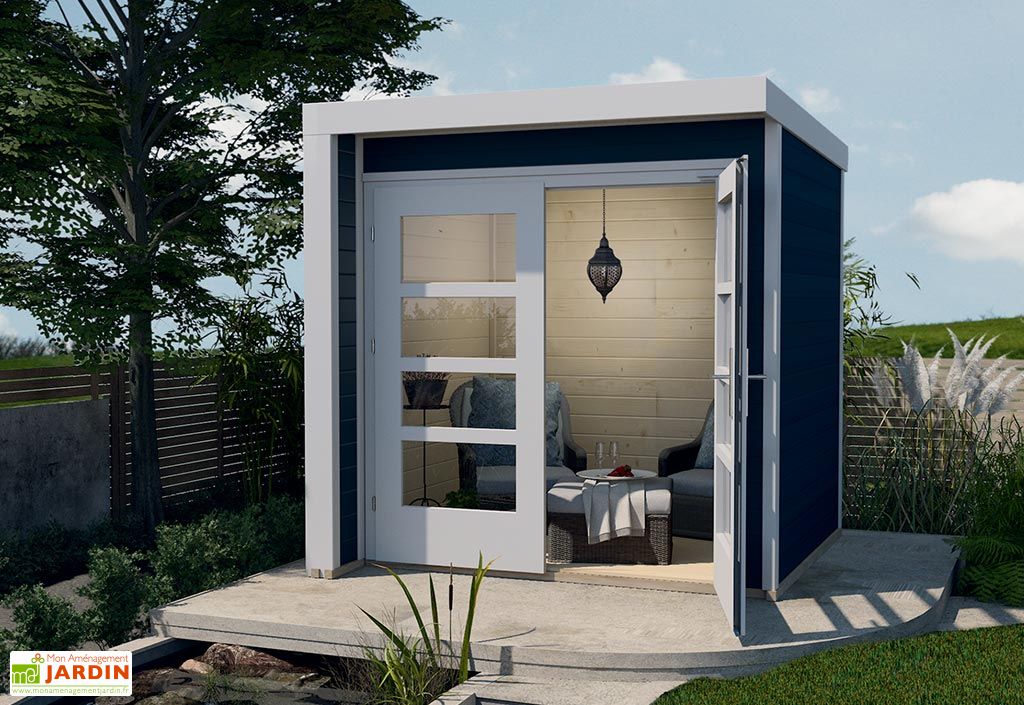 Abri De Jardin En Bois D Epicea Design 262 A 4 2 M 2 Coloris Weka
