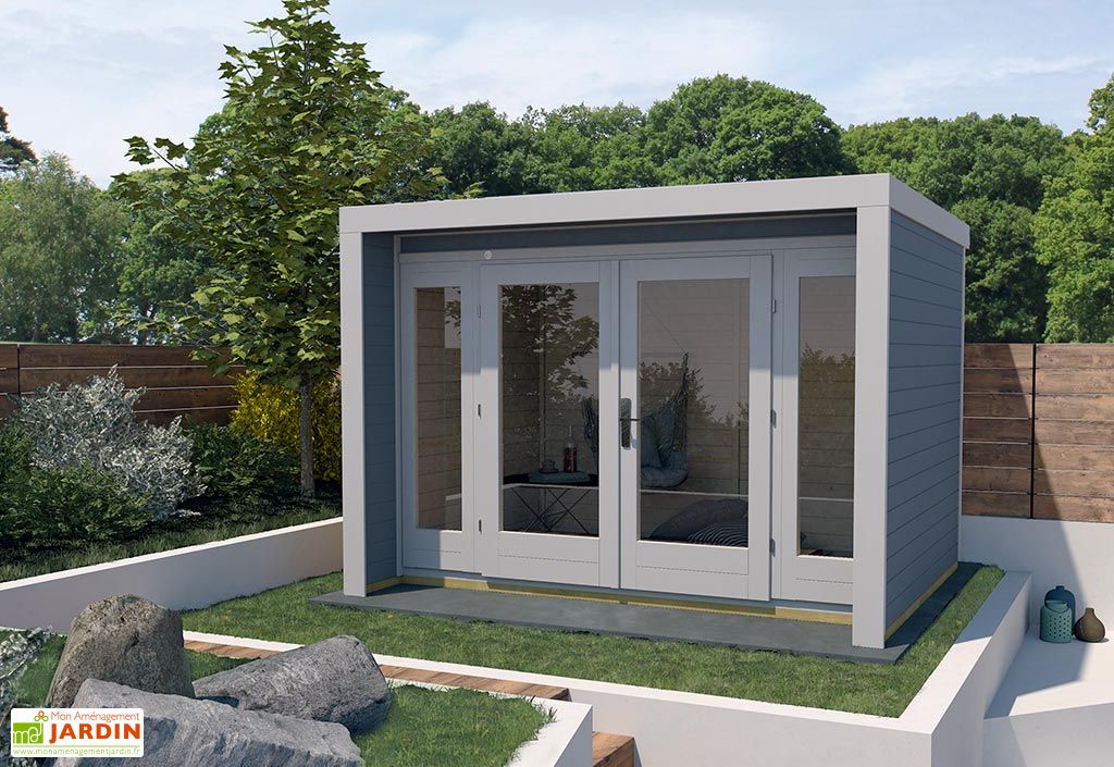 Abri De Jardin En Bois D Epicea Design 263 T2 6 9 M 3 Coloris Weka