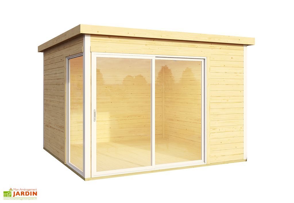 Abri De Jardin En Bois D Epicea Brut Domeo 1 8 M Lasita