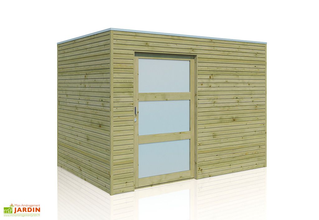 Abri De Jardin En Bois D Epicea Traite Qube 6 M Gardenas
