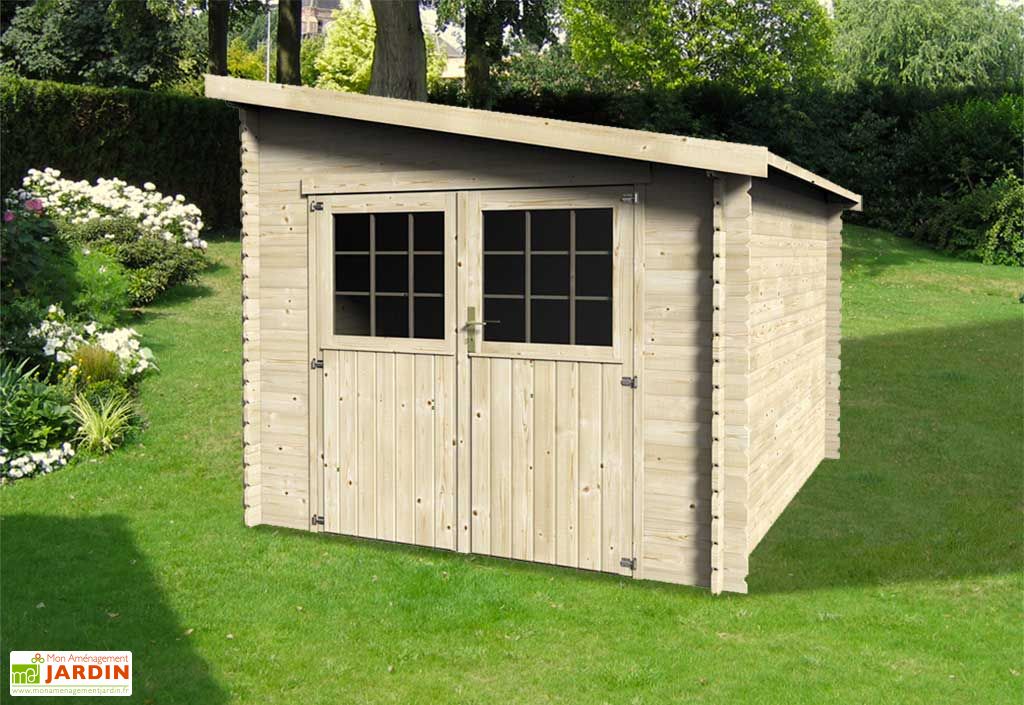 Abri de Jardin en Bois Esprit 28 mm - ABRI \ Abri de Jardin en Bois Esprit 28 mm - ABRI \