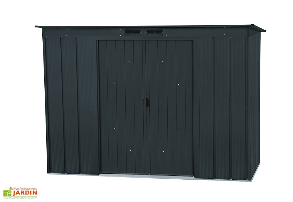 Abri De Jardin En Metal 0 33 Mm Duramax 3 M Gris Anthracite 8 X