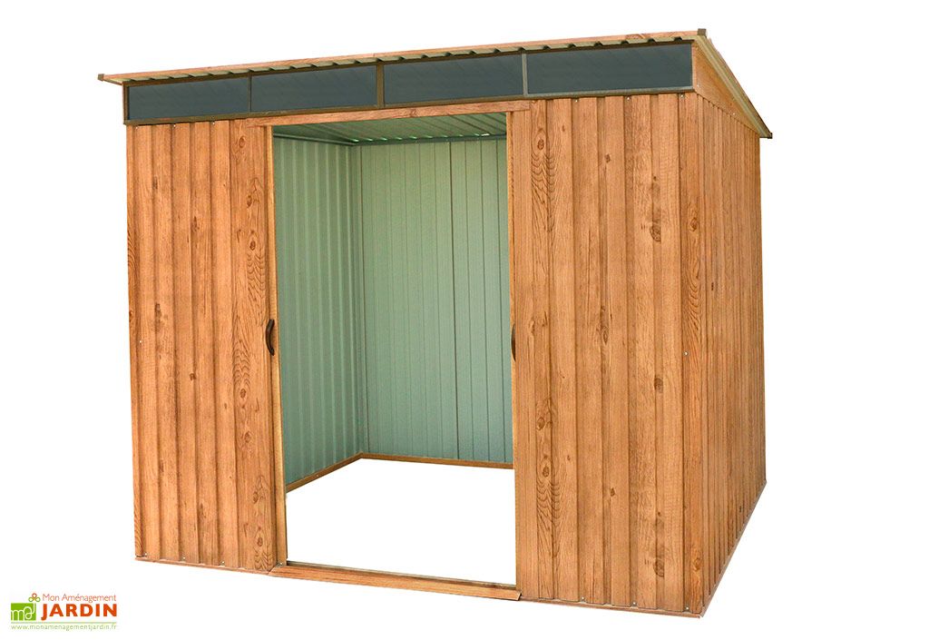 Abri De Jardin En Toile Renforcee Avec Porte Amovible 365 X 365 Cm Habrita Abri Pour Souffleuse Idees