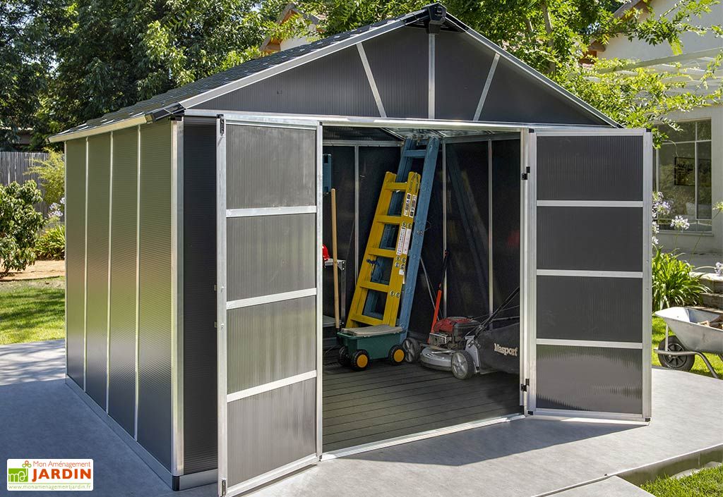 Abri De Jardin En Polycarbonate Et Aluminium Yukon 7 M Palram