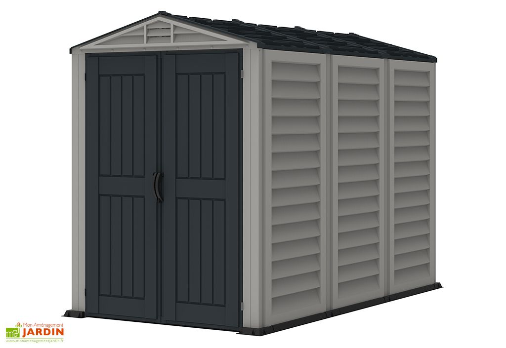 Abri De Jardin En Pvc Duramax 4 M Premium 5 X 8 Gris Anthracite