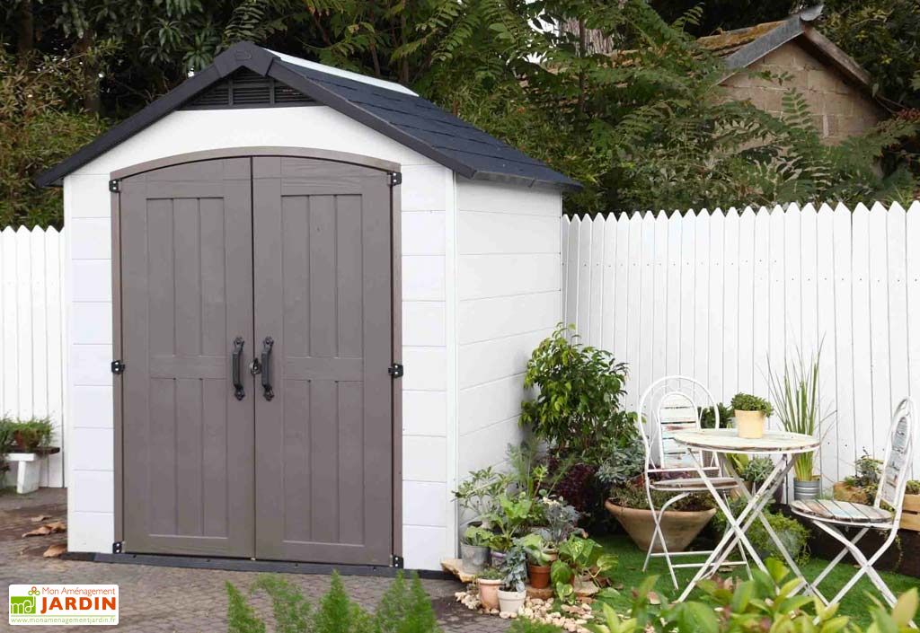 Abri De Jardin Pvc Montfort 759 Aspect Bois Keter