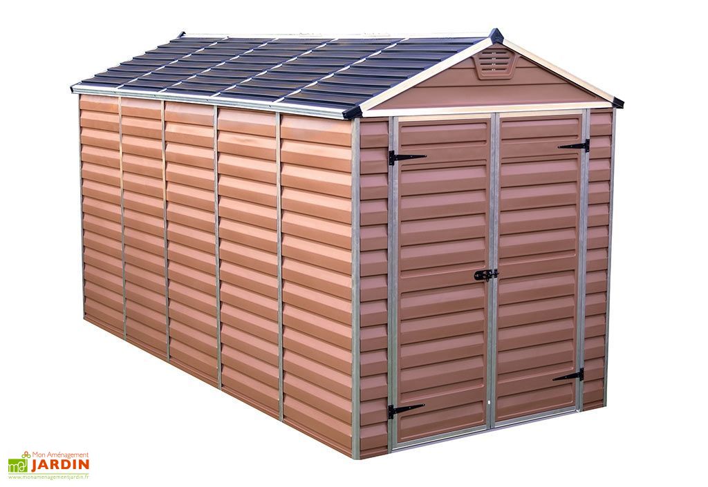 Abri De Jardin En Polycarbonate 4 X 2 M Skylight Amber 6x12 Palram