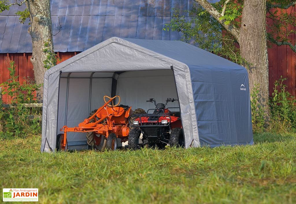 Abri De Jardin Souple En Acier Et Polyethylene 14 M Shelter Logic