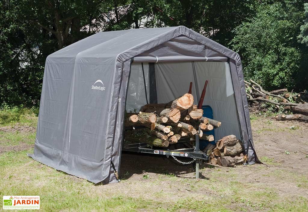 Abri De Jardin Souple En Acier Et Polyethylene 9 M Shelter Logic