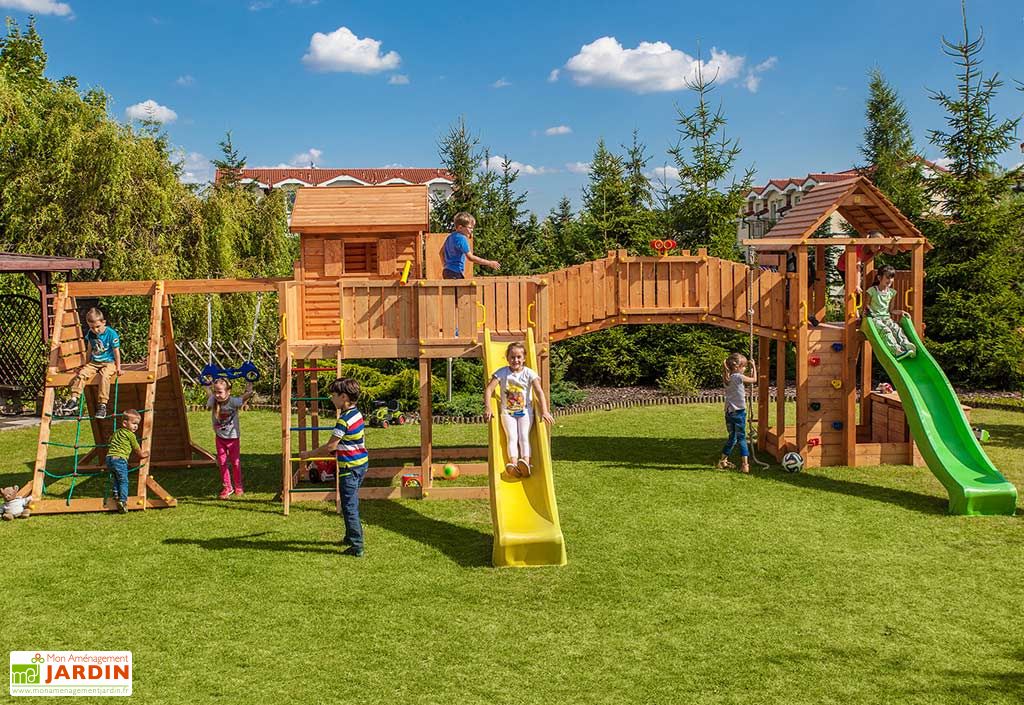 jeux de plein air en bois pas cher