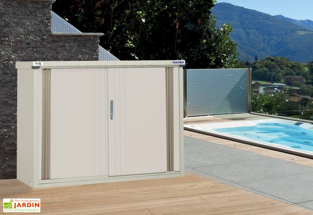 Armoire de Jardin Métal Takubo 155 (149x53) - Takubo Armoire de Jardin Métal Takubo 155 (149x53) - Takubo