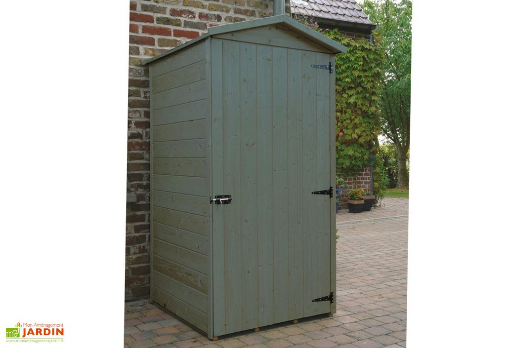 Abri De Jardin En Bois Autoclave 12 Mm 1 X 1 M Solid