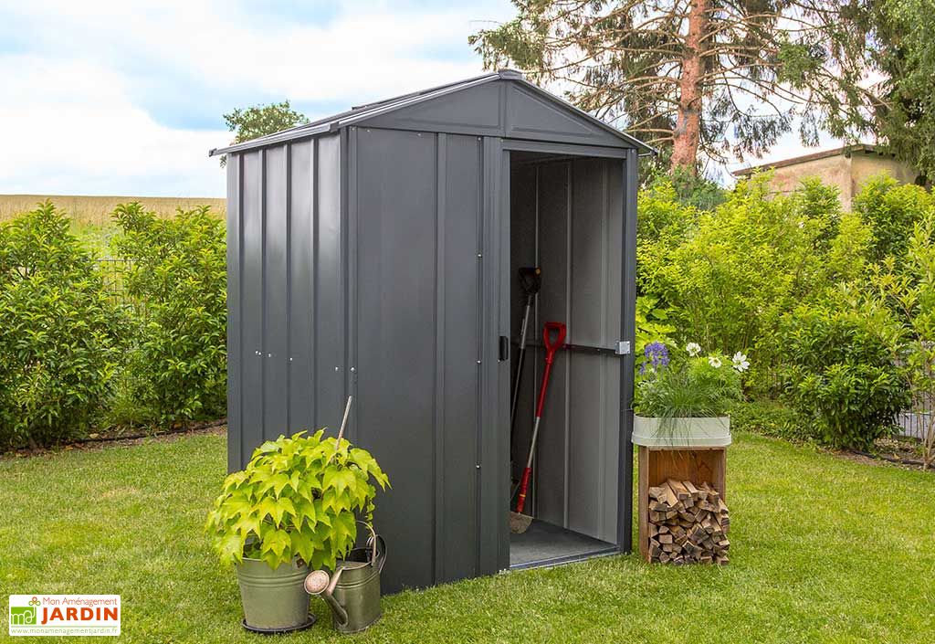 Armoire de Jardin en Acier Galvanisé 151 x 122 cm Spacemaker