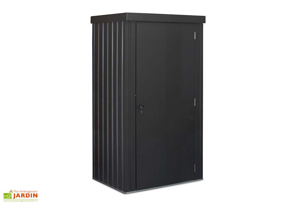 Armoire de jardin en acier galvanisé Azione 81 x 98 x 180 cm