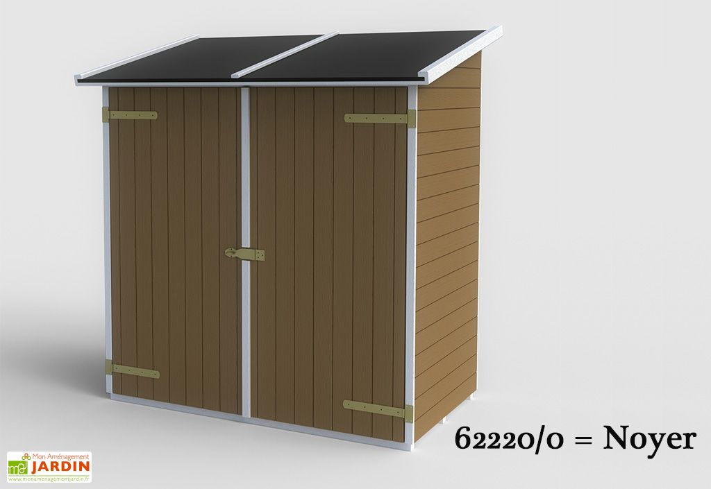 Armoire De Jardin Bois Traite Lerici 83x149cm Plusieurs Coloris
