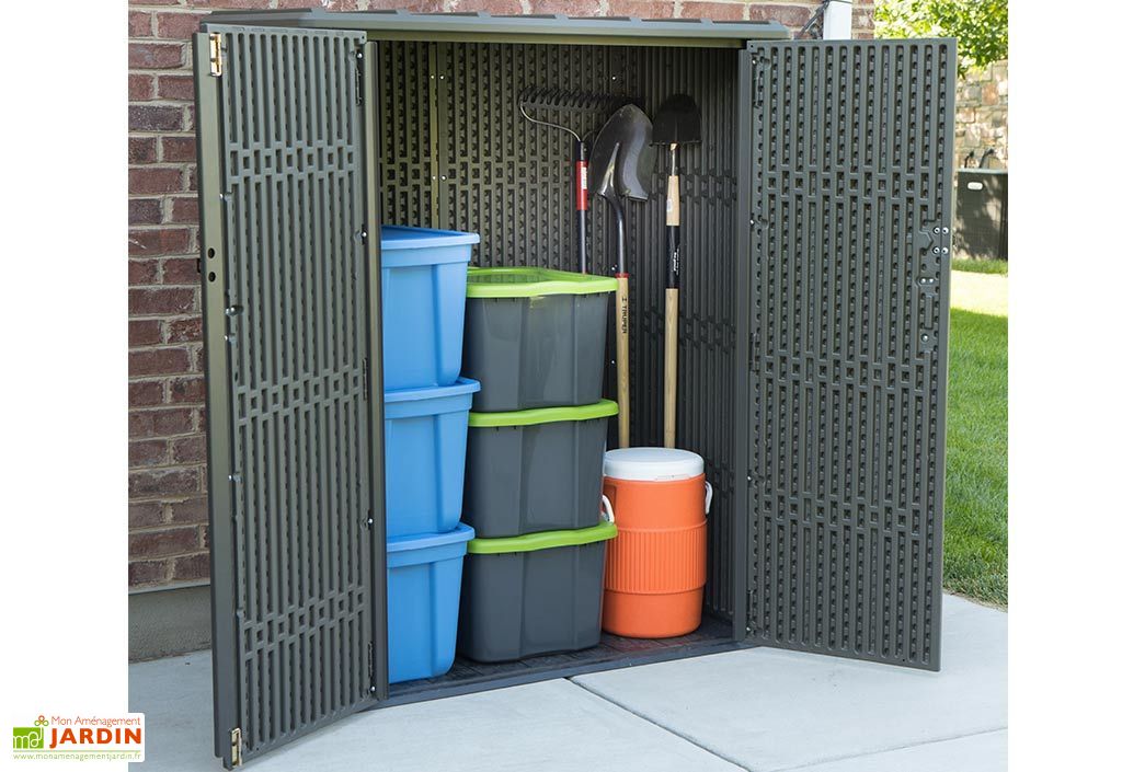 Armoire De Rangement Jardin En Pvc Lifetime 1509 Litres Lifetime