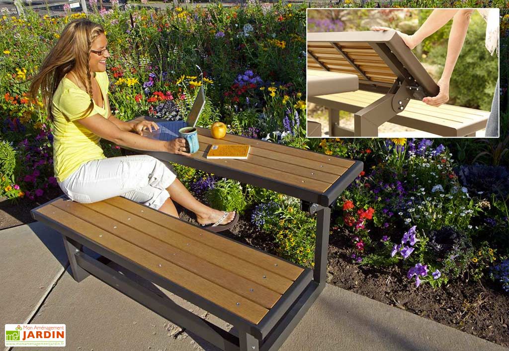 Banc Convertible En Table 141 36 Banc Transformable En Table