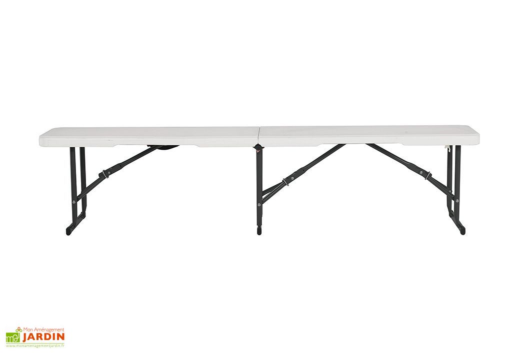 Lot De 20 Bancs Pliants Resine 183x29x42 Lifetime