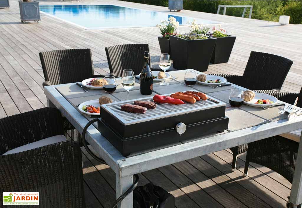 BBQ Gaz HEAT de Table - Barbecue de Table HEAT Gaz - Heat