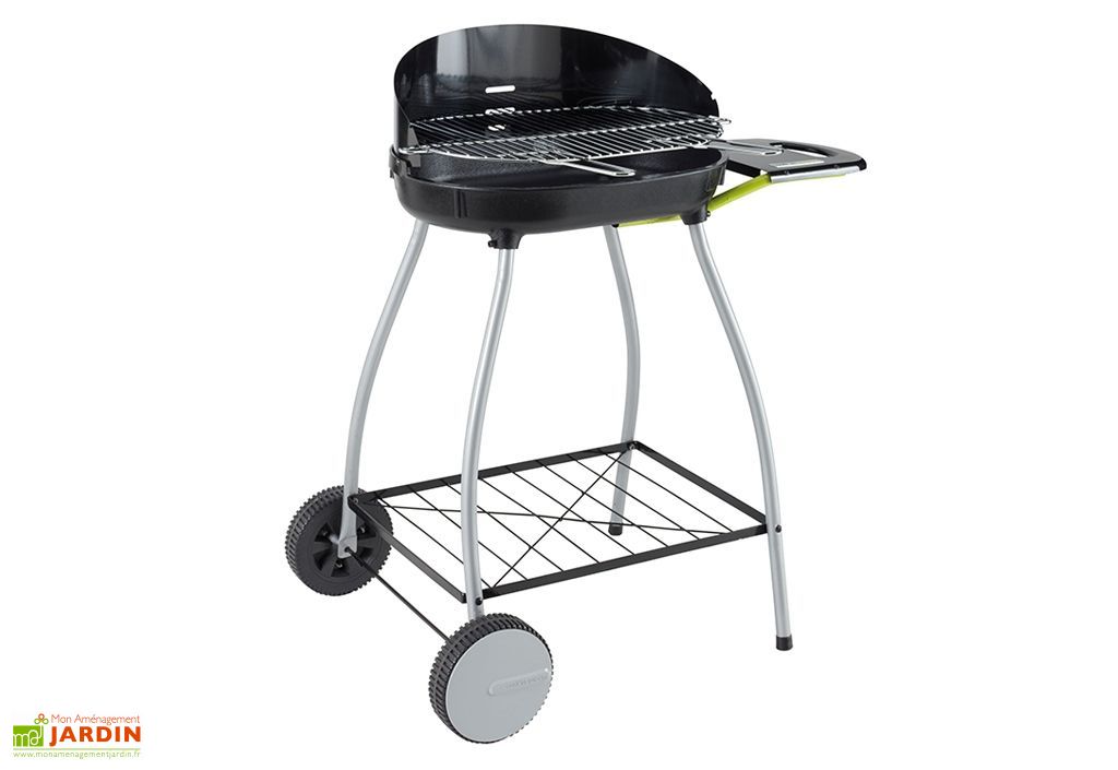 Barbecue Charbon de Bois Fonte et Acier 50 x 32 cm Isy 1 - Cook'in garden