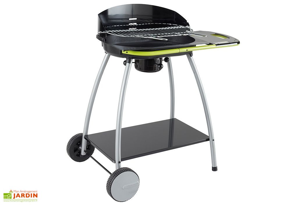 Barbecue Charbon de Bois Fonte et Acier 52 x 36 cm Isy 2 - Cook'in garden