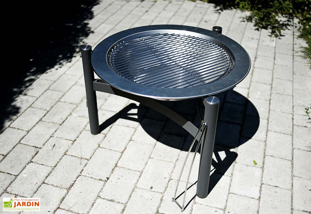 Barbecue Braséro Charbon de Bois Modulable Dancook 9000 ...