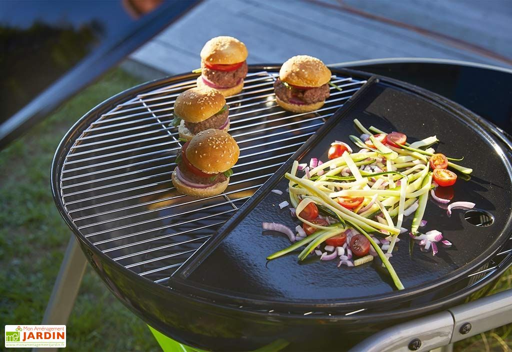 Barbecue à Charbon de Bois Tonino 2 avec Cuve Ronde en Acier Barbecue à Charbon de Bois Tonino 2 avec Cuve Ronde en Acier