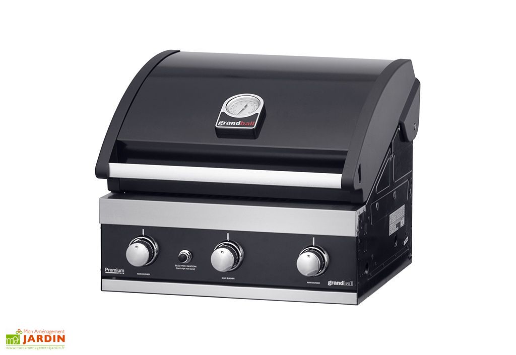 Barbecue Gaz Encastrable Acier Noir Premium G3 Built In Grill Gaz & Grill Gaz à poser | Achetez sur conseils
