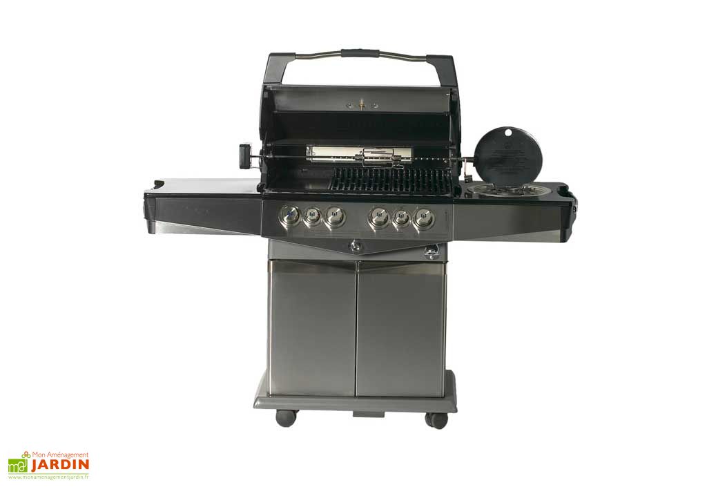 Barbecue Gaz Perth + Rôtissoire Barbecue Gaz BE 500 70 583 Favex