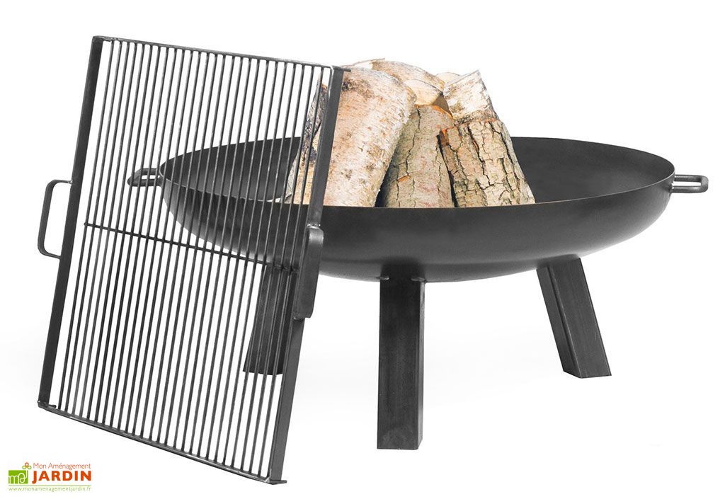 Grille De Cuisson En Acier Pour Brasero 60 Cm - 4 Poignées, épaisseur 5 Mm, Compatible Cookking Et Autres Marques - 9